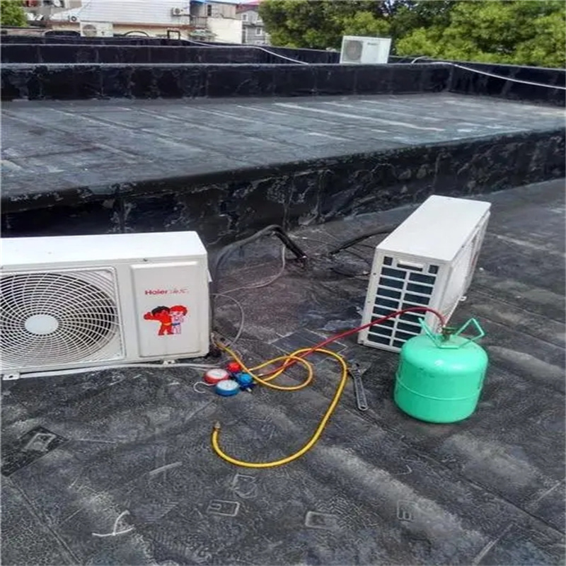 深圳宝安宝体新安装的格力空调漏氟维修